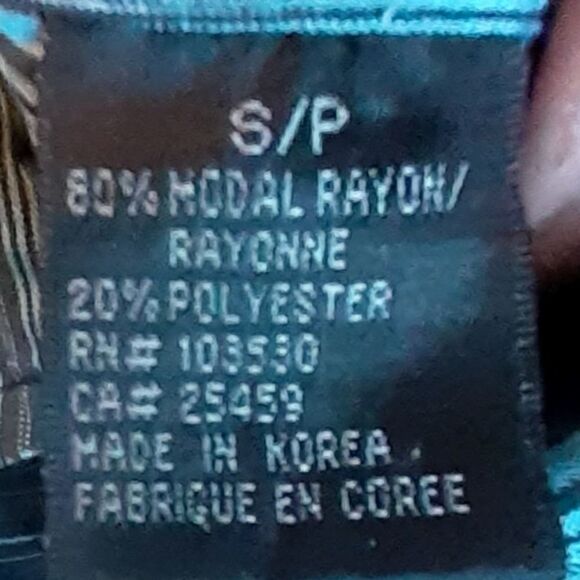 SQWEAR*Men's Button Down Shirt*Long Sleeves*Blue & Black*Size S - Picture 4 of 5